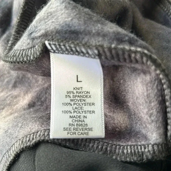 NWT Logo Lori Goldstein open cardigan jacket pockets asymmetrical Size L - Picture 7 of 8